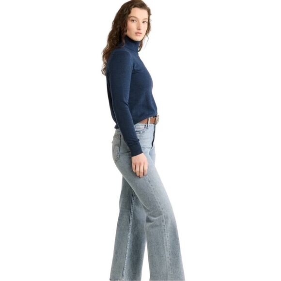 Pendleton Silk Navy Blue Turtleneck Sweater Size XL - Picture 2 of 7